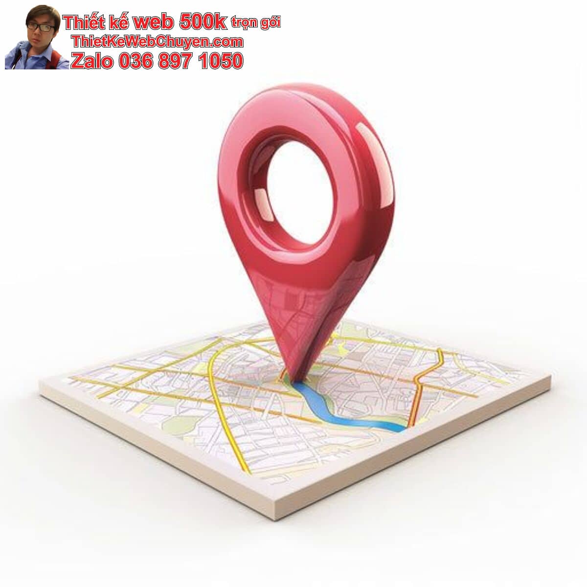 tạo bản đồ Google Map cửa hàng bán nguyên liệu trà sữa