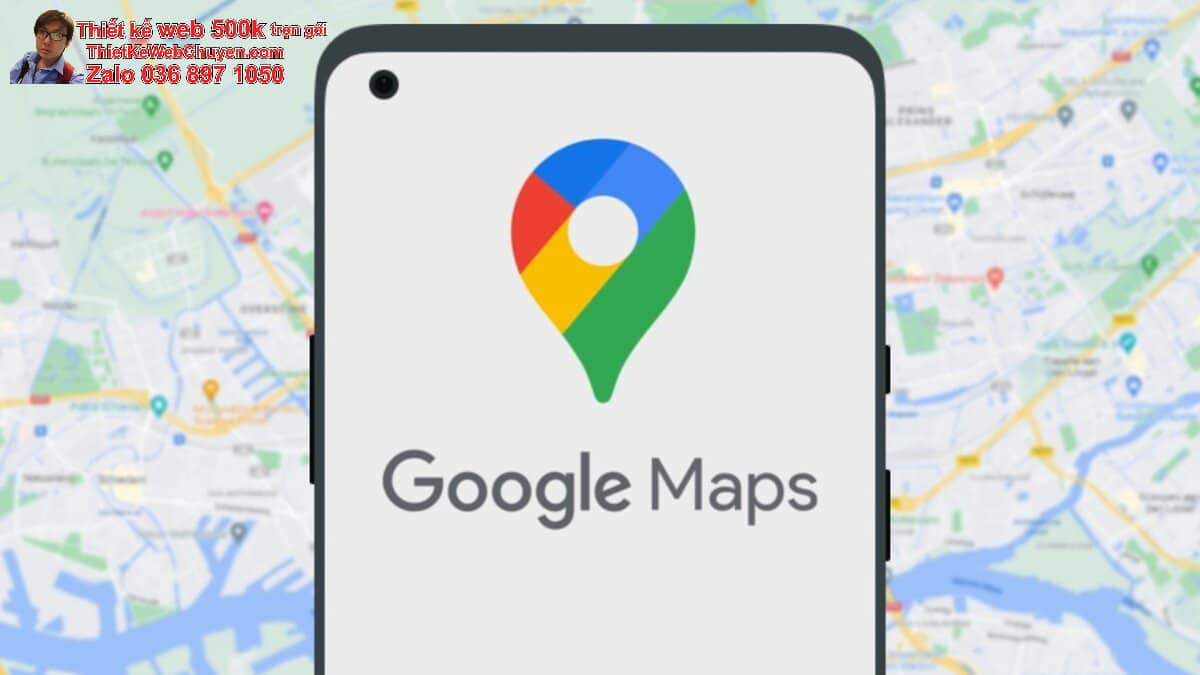 Tạo bản đồ Google Map cửa hàng bán phụ kiện