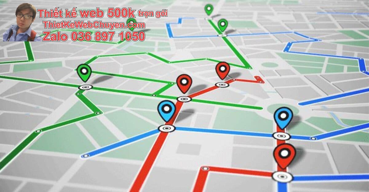 tạo bản đồ Google Map cửa hàng bán rượu