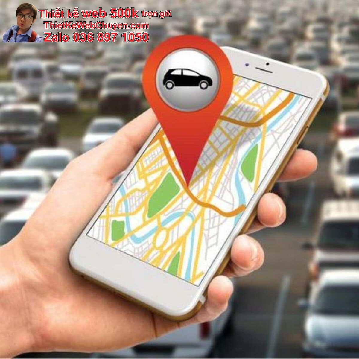 tạo bản đồ Google Map cửa hàng bán sữa hạt