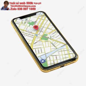 Tạo bản đồ Google Map cửa hàng bán thiết bị mạng