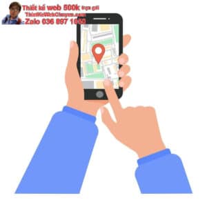tạo bản đồ Google Map cửa hàng bán trái cây