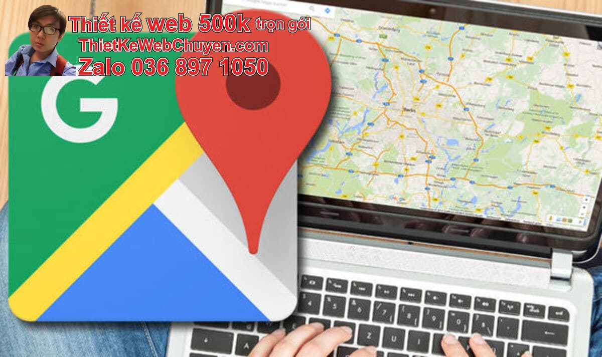 Tạo bản đồ Google Map quán phở