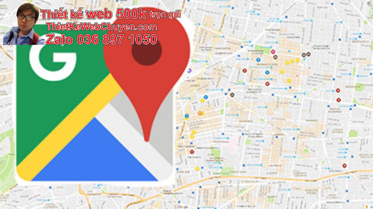 Tạo bản đồ Google Map trường tiểu học