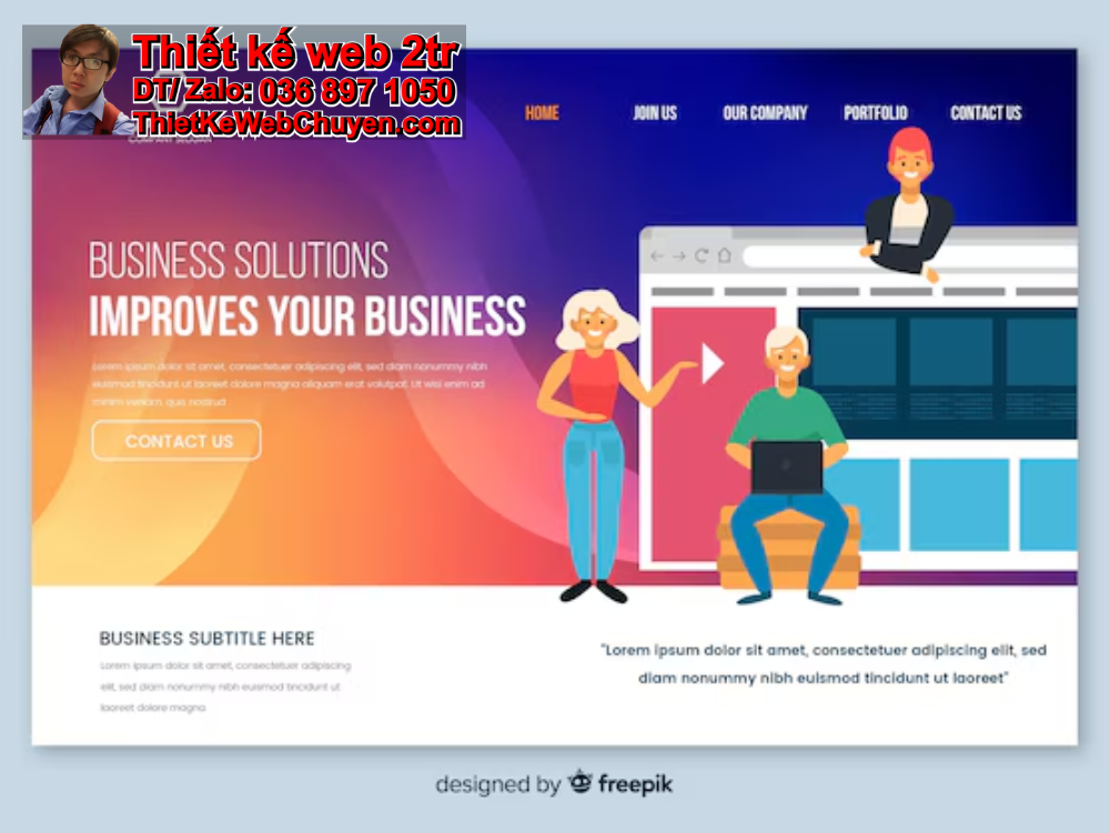 Tạo một website bán hàng nhanh chóng và hiệu quả cho các doanh nghiệp mới