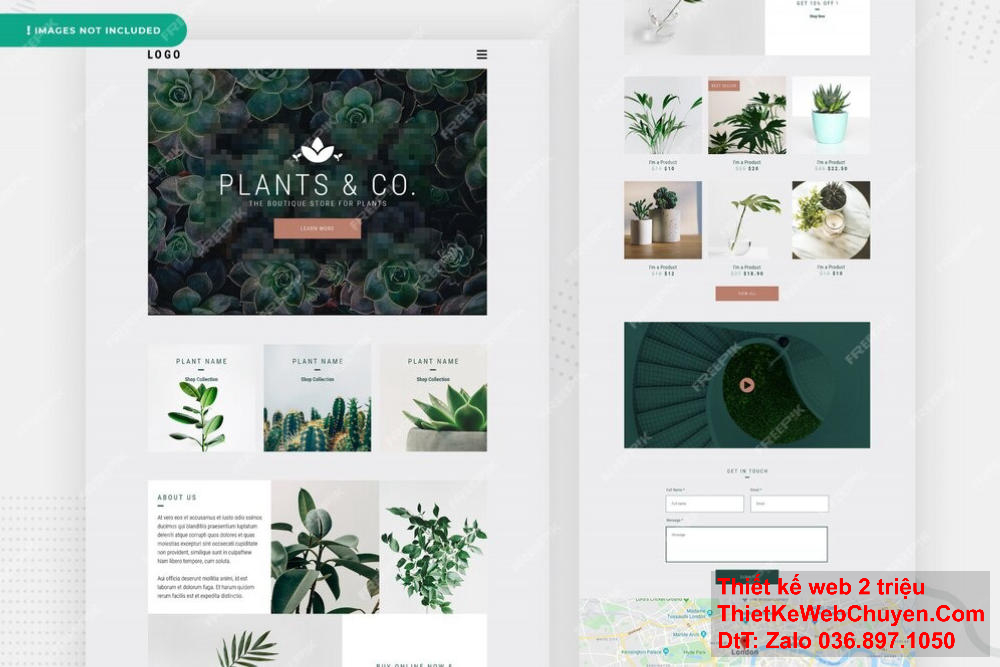Tôi cần một mẫu tạo trang web đơn giản nhưng hiện đại.