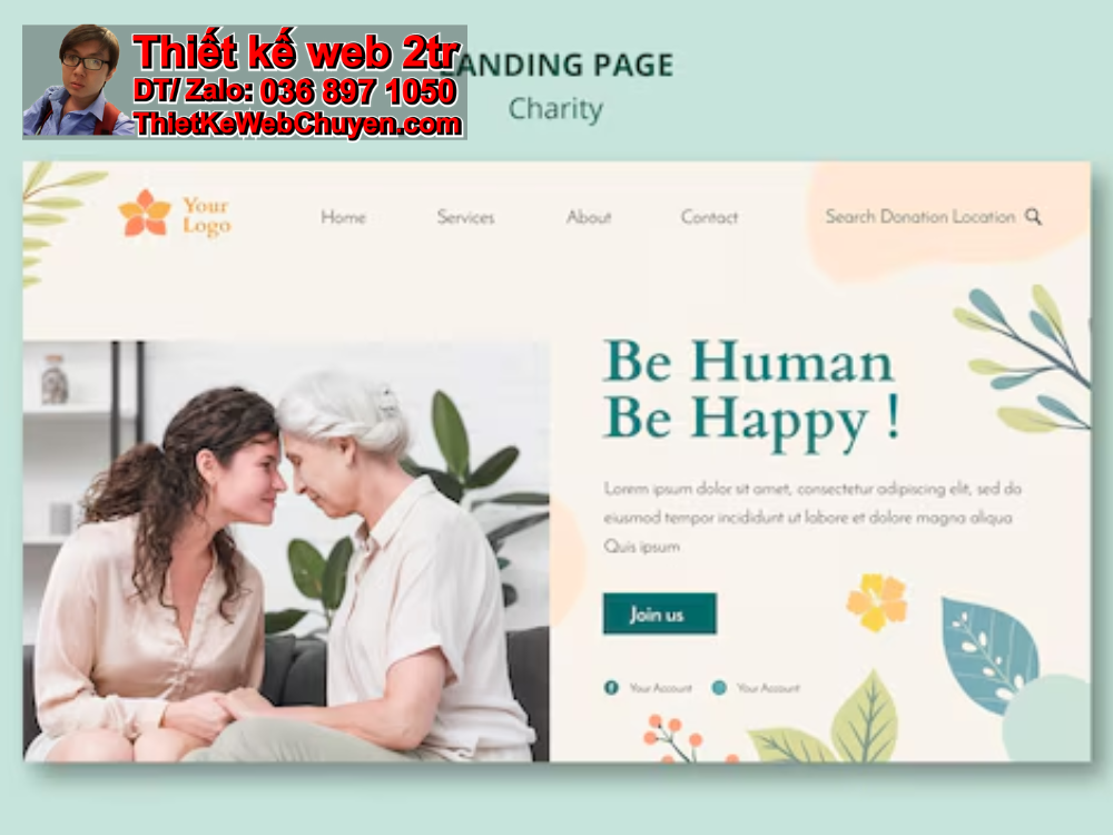 Tạo website bán hàng cho các doanh nghiệp cung cấp dịch vụ gia đình