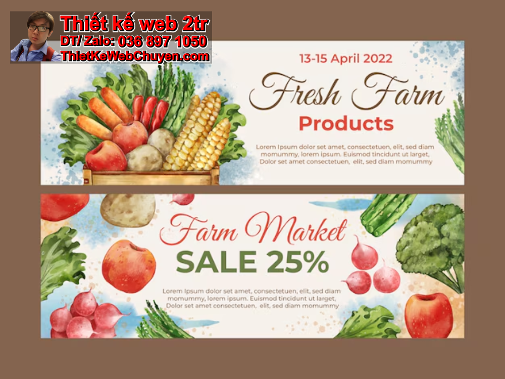 Tạo website bán hàng hiệu quả cho các sản phẩm nông sản