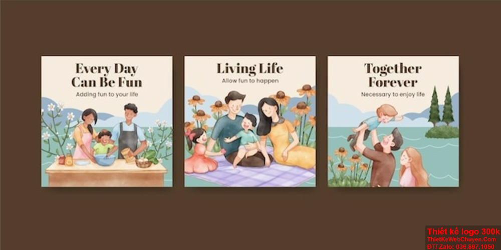 Màu sắc nhẹ nhàng như pastel hoặc tông trung tính thường được lựa chọn để tạo bầu không khí thư giãn trong thiết kế bìa sách đời sống - gia đình. Thiết kế bìa sách đời sống - gia đình thường chú trọng vào việc sử dụng ánh sáng tự nhiên để tạo cảm giác ấm cúng và mời gọi.