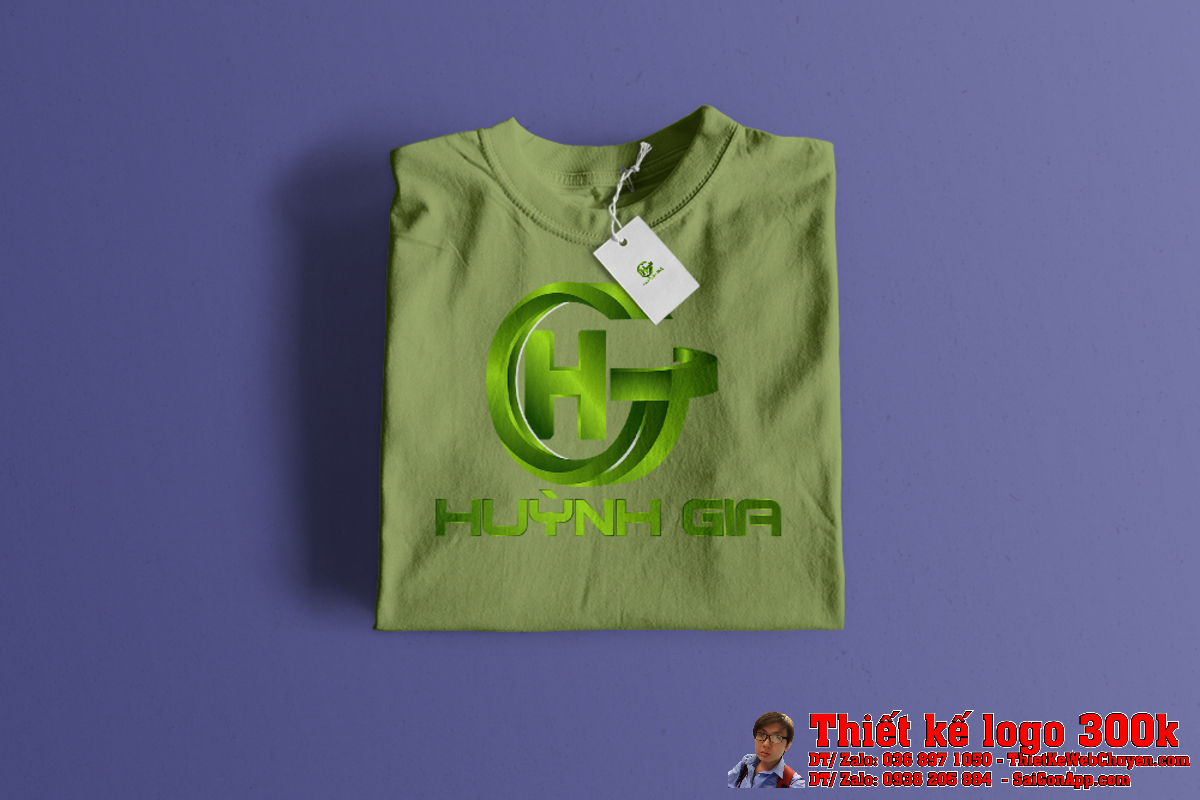 Thiết Kế Logo Bất Động Sản Huỳnh Gia phối cảnh văn phòng