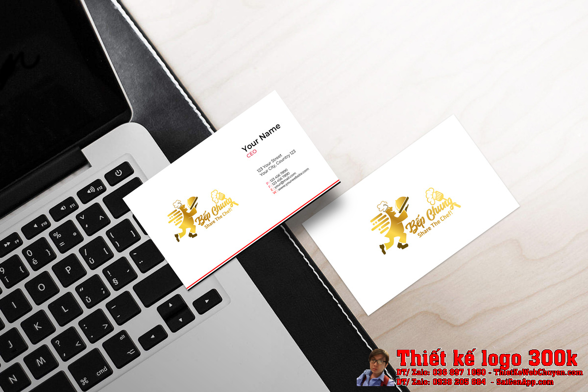 Ứng dụng Thiết Kế Logo Bếp Chung