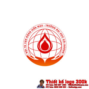 Thiết Kế Logo CLB Hiến Máu Trường Đại Học Hải Dương