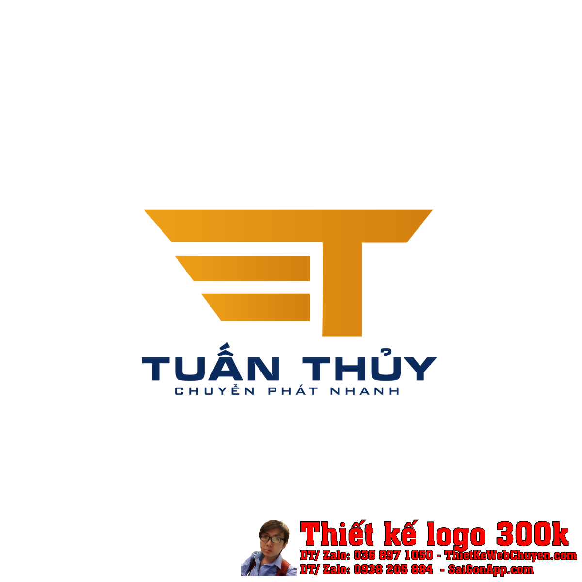Thiết Kế Logo Chuyển Phát Nhanh Tuấn Thủy - Mẫu Logo Chính Thức