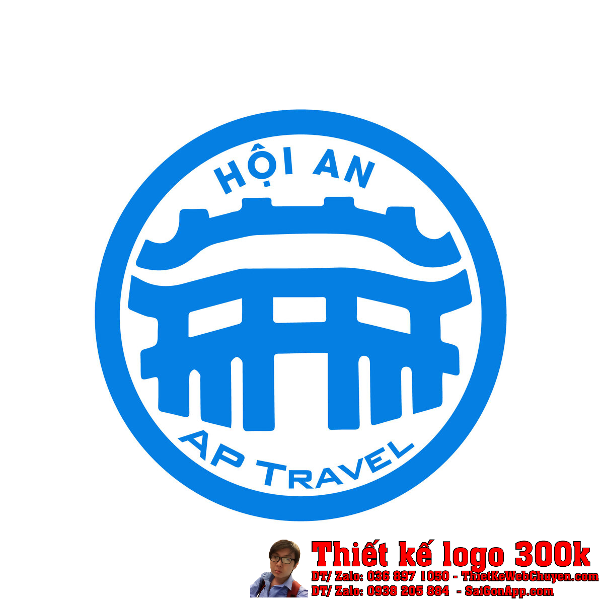 Thiết Kế Logo Công Ty An Phú Hội An Travel bản chính