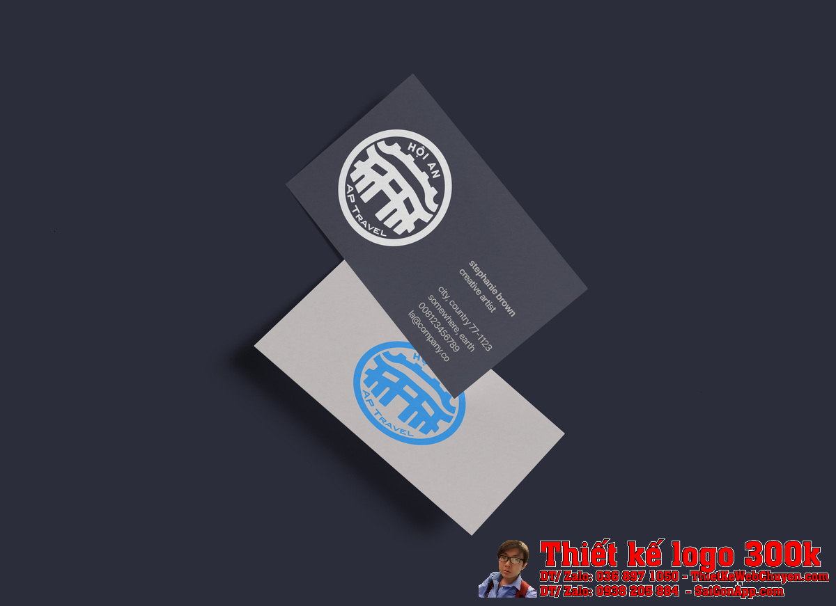 Ứng dụng Thiết Kế Logo Công Ty An Phú Hội An Travel