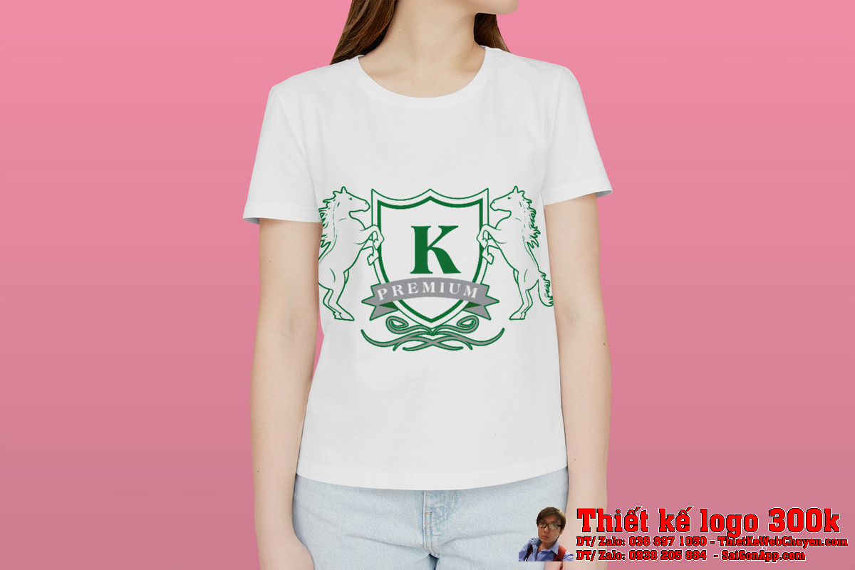 Ứng dụng thực tế Thiết Kế Logo Công Ty K