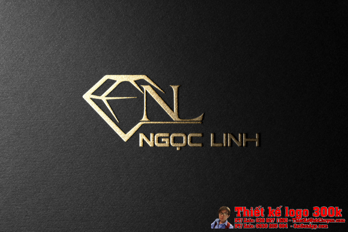 Thiết Kế Logo Công Ty Ngọc Linh phối cảnh