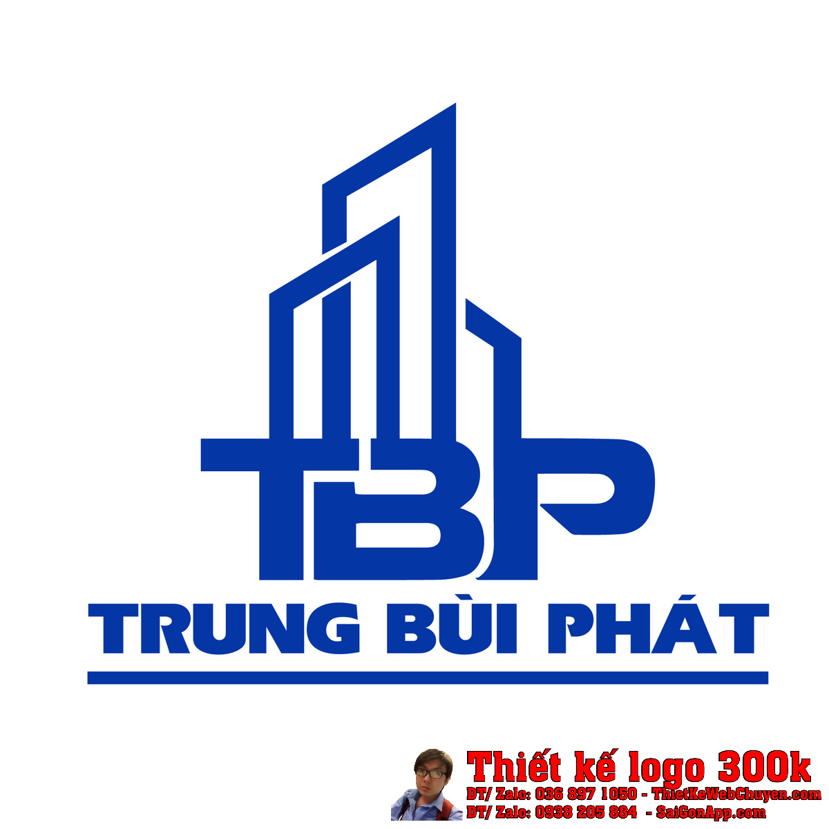 Thiết Kế Logo Công Ty TNHH Xây Dựng Trung Bùi Phát mẫu 1