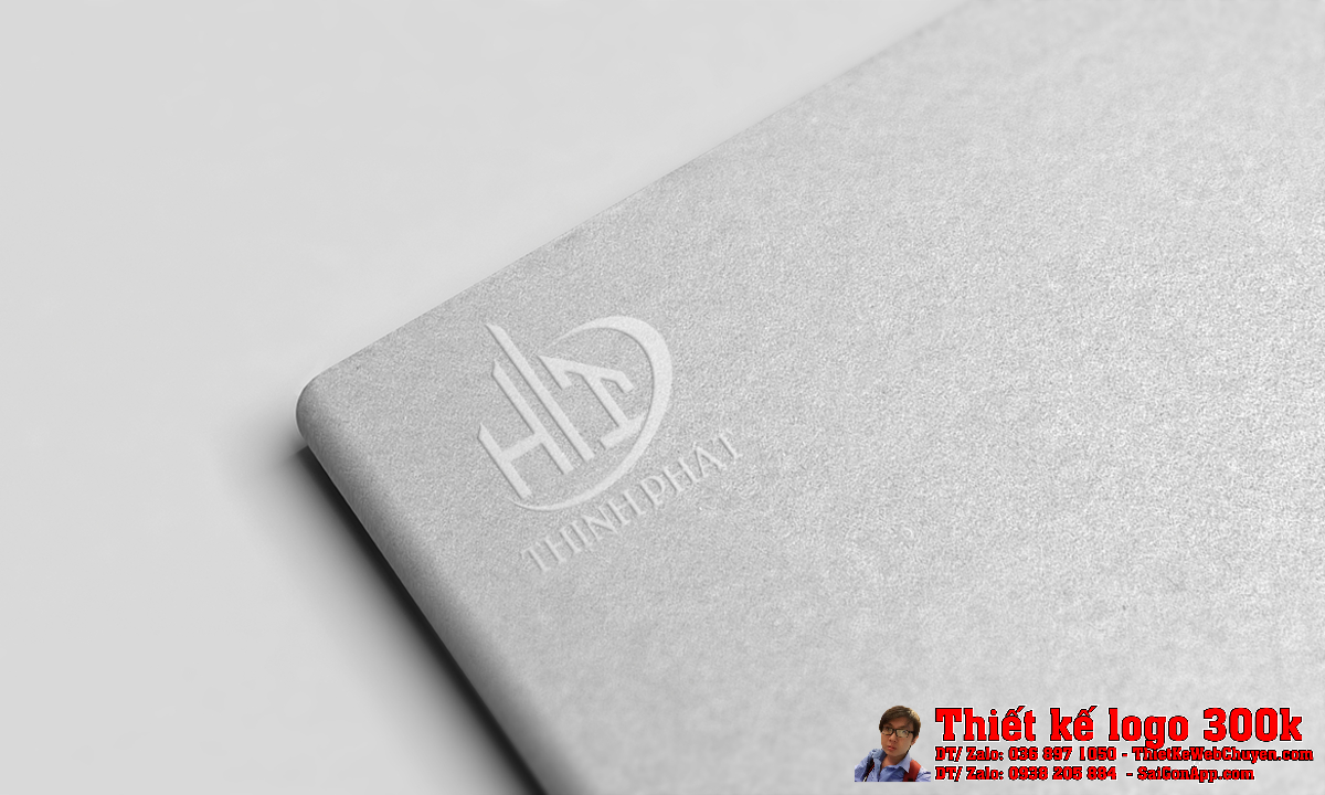 Ứng dụng Thiết Kế Logo Công Ty sắt thép HT Thịnh Phát trên danh thiếp