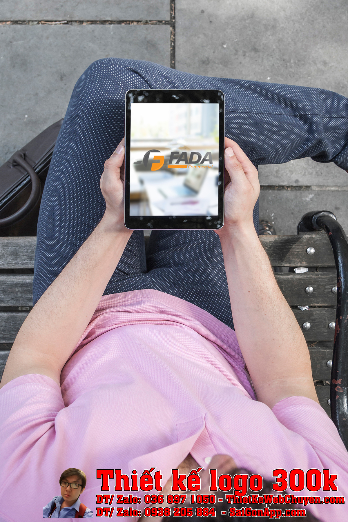 Thiết Kế Logo Công ty TNHH Thương Nghiệp FaDA trên bao bì