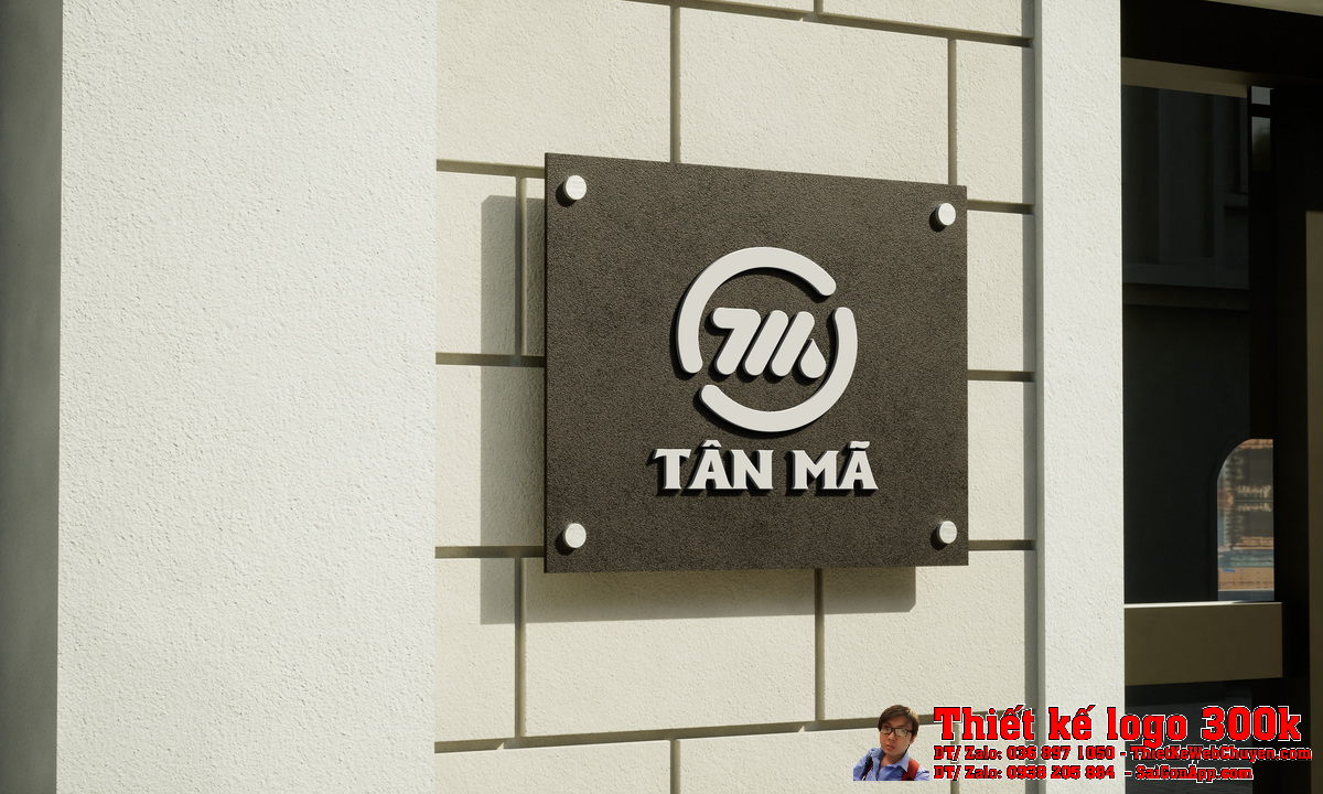 Logo Tân Mã trên nền trắng