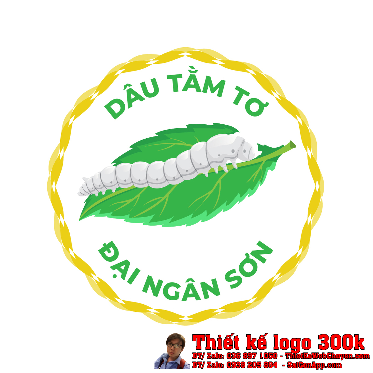 Logo Đại Ngân Sơn ứng dụng trên bao bì