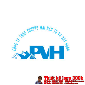 Thiết Kế Logo Đầu Tư, Thi Công Xây Lắp PVH
