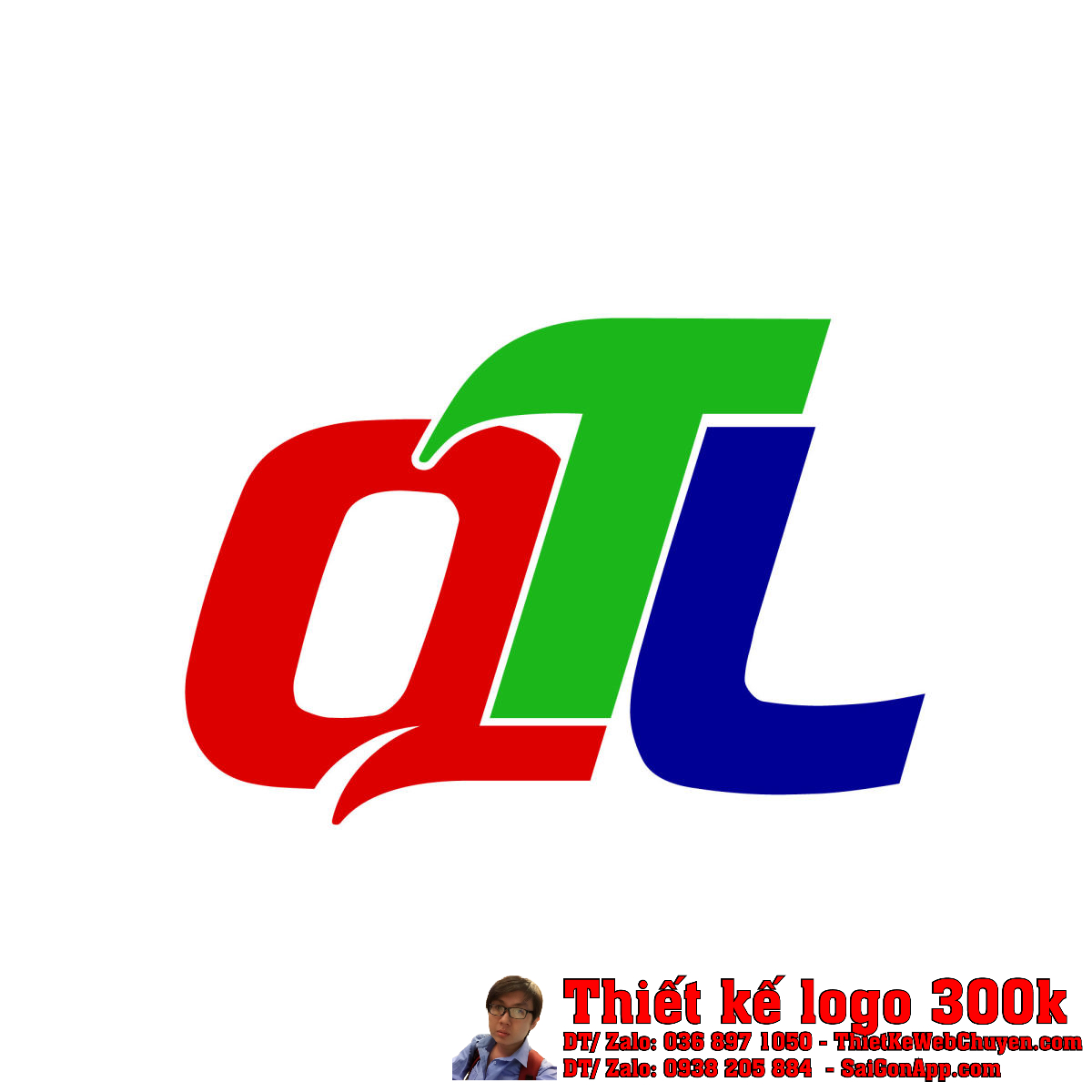 Thiết Kế Logo Đèn Sân Khấu QTL chuyên nghiệp