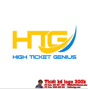 Thiết Kế Logo Dịch Vụ Phần Mềm Marketing High Ticket Genius