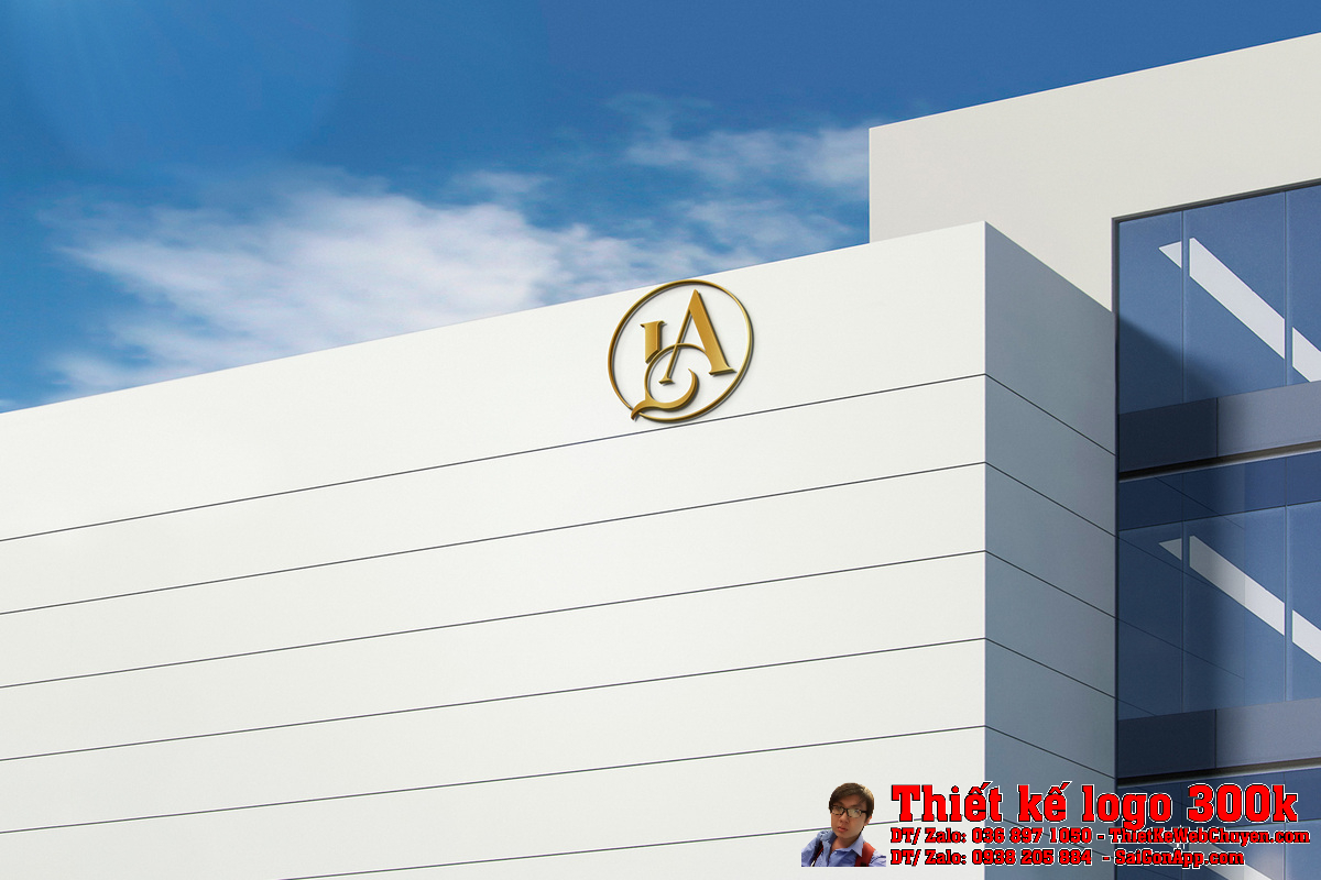 Ứng dụng logo Loan Anh trên danh thiếp