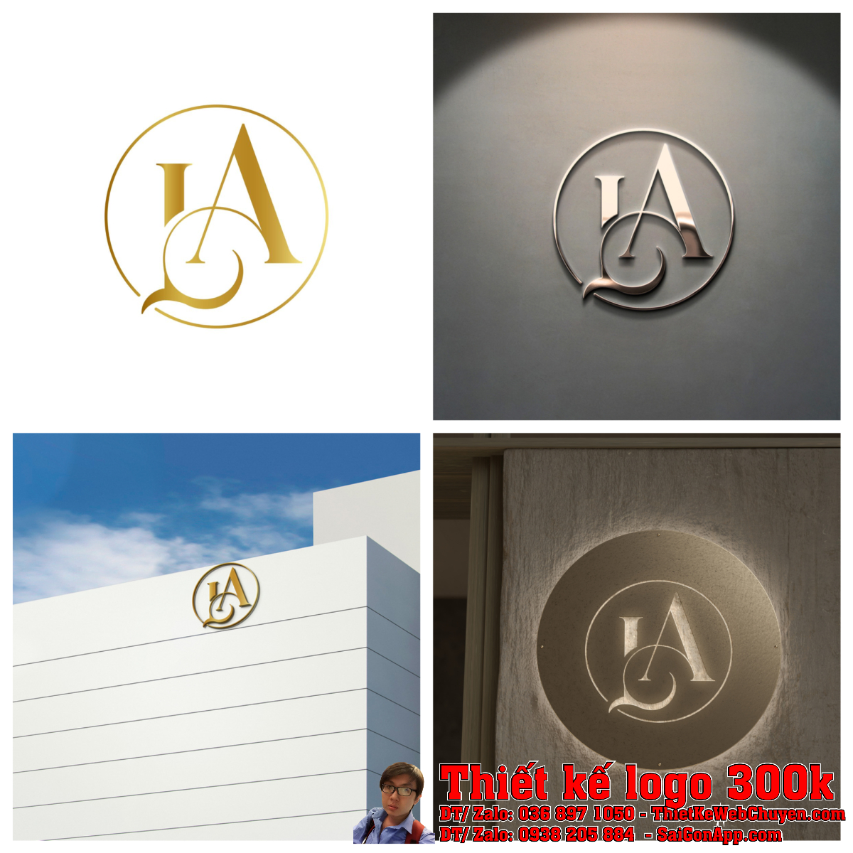 Tổng thể bộ nhận diện thương hiệu Đồ Gỗ Loan Anh