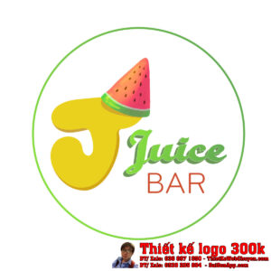 Thiết Kế Logo Đồ Uống Juice Bar