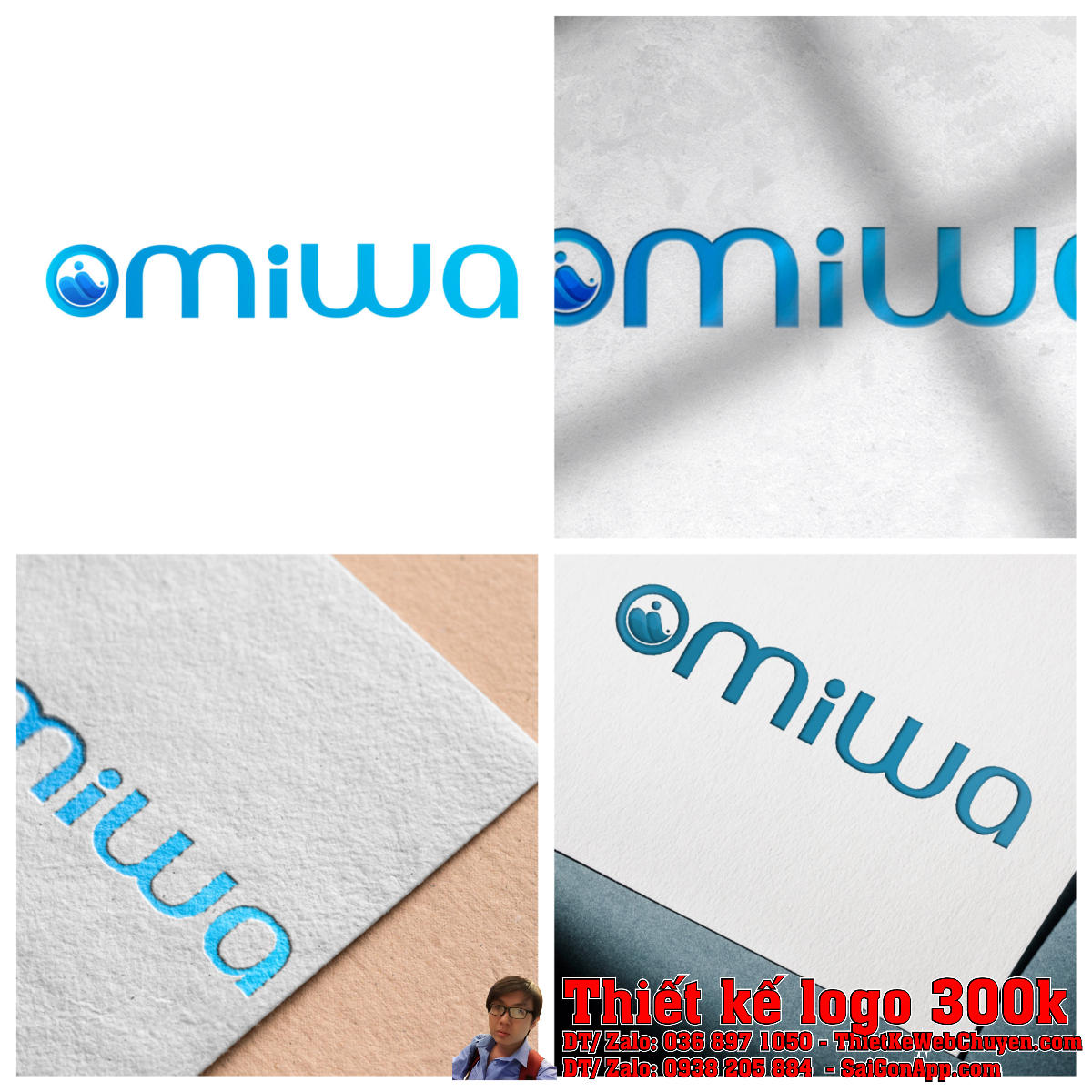 Toàn cảnh Thiết Kế Logo Đồ Uống Omiwa