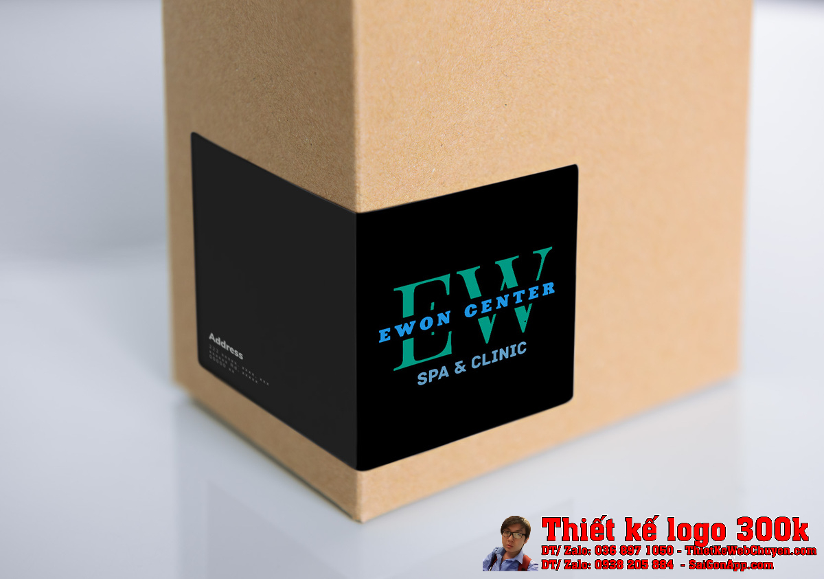 Phối cảnh Thiết Kế Logo EWON CENTER SPA CLINIC