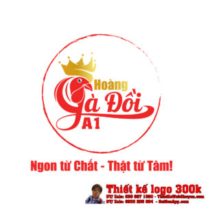 Thiết Kế Logo Gà Đồi Hoàng