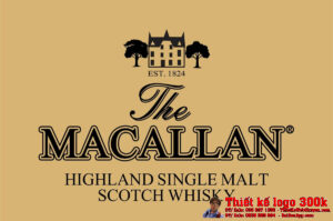 Thiết Kế Logo Gỗ Macallan