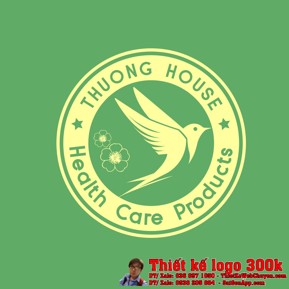 Thiết Kế Logo Health Care Products THƯƠNG HOUSE
