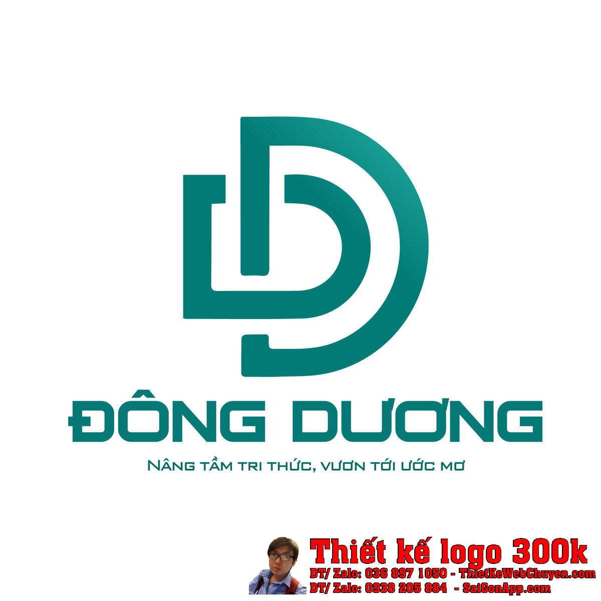 Thiết Kế Logo Học Viện Phát Triển Đông Dương bản chính thức