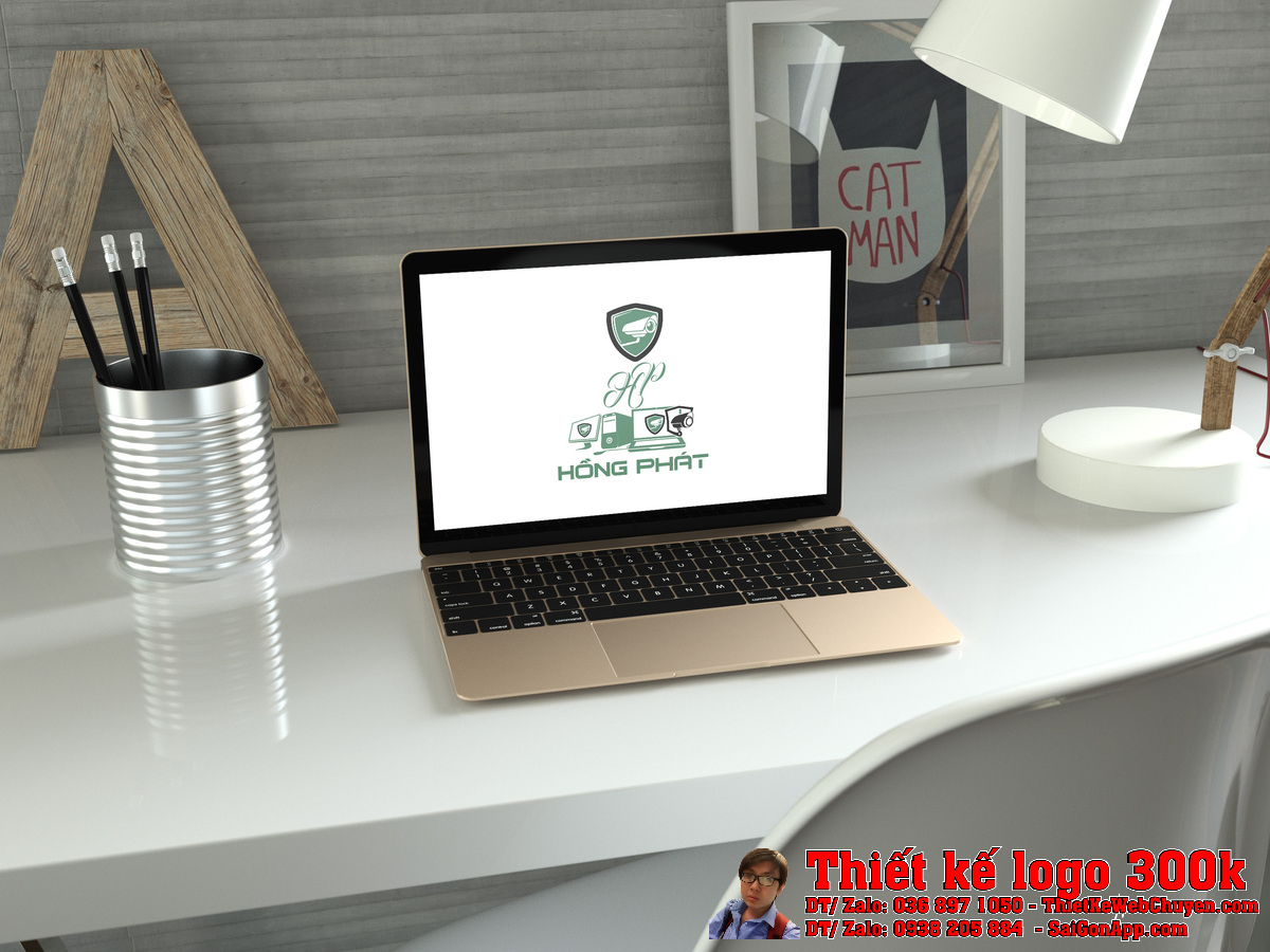 Ứng dụng Thiết Kế Logo Hồng Phát vào thực tế