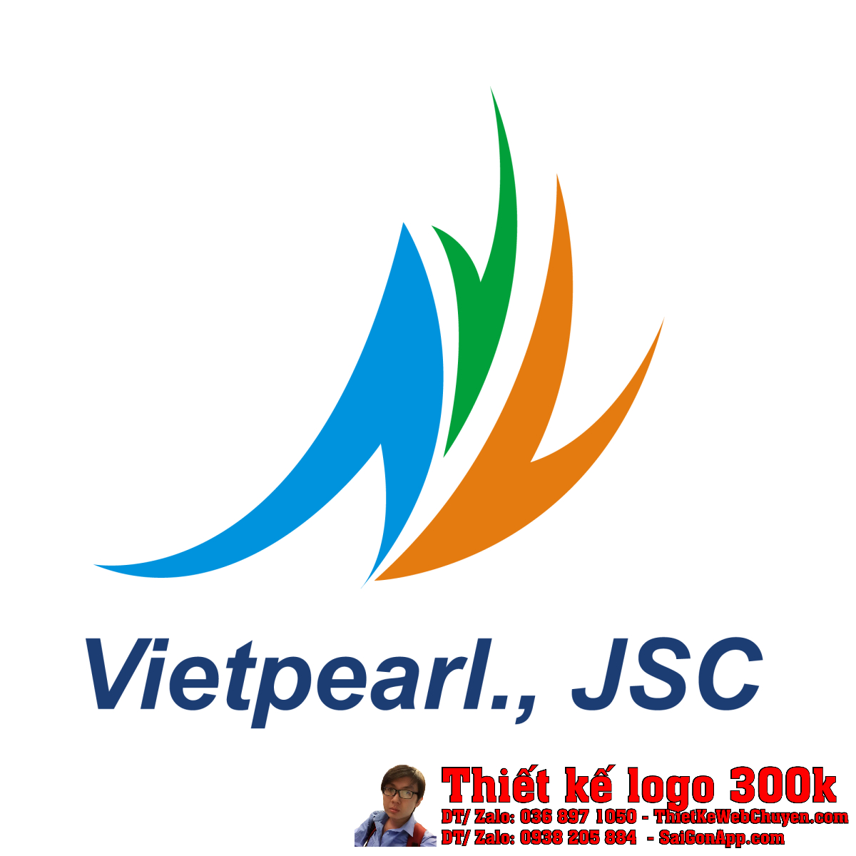 Thiết Kế Logo Khách Sạn Vietpearl - Mẫu logo chuyên nghiệp