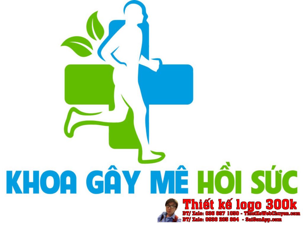 Thiết Kế Logo Khoa Gây Mê Hồi Sức Y Tế: Biểu tượng y tế, hồi sức và an toàn