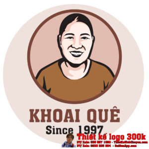 Thiết Kế Logo Khoai Lang Lắc, Khoai Tây Khoai Quê