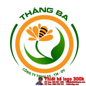 Thiết Kế Logo Mật Ong THÁNG BA Thiết Kế Logo Mật Ong THÁNG BA