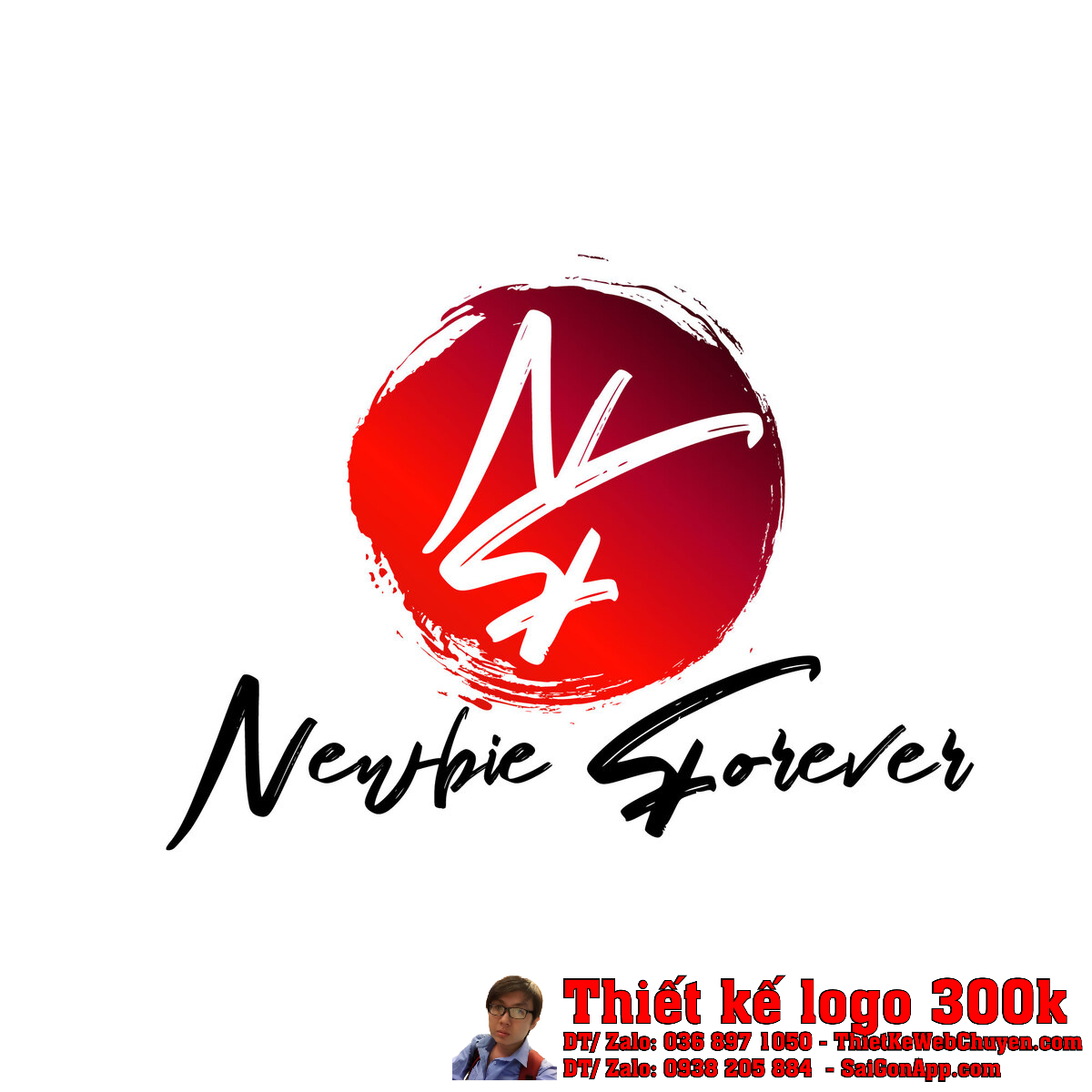 Thiết Kế Logo Newbie Forever Demo 1