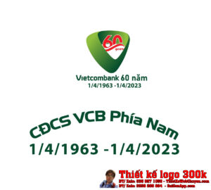 Thiết Kế Logo Ngân Hàng Vietcombank 60 Năm