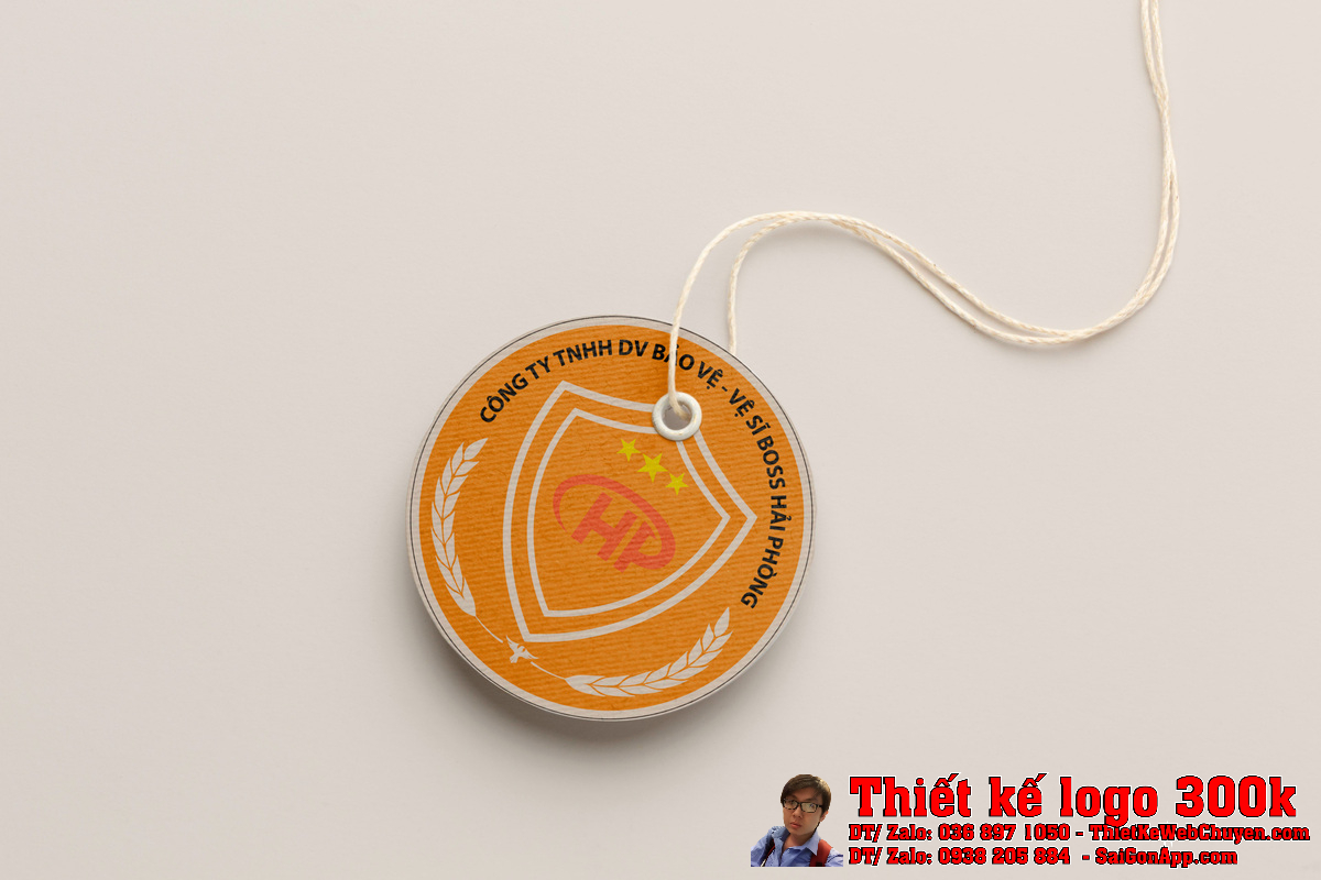 Chi tiết logo bảo vệ Boss Hải Phòng