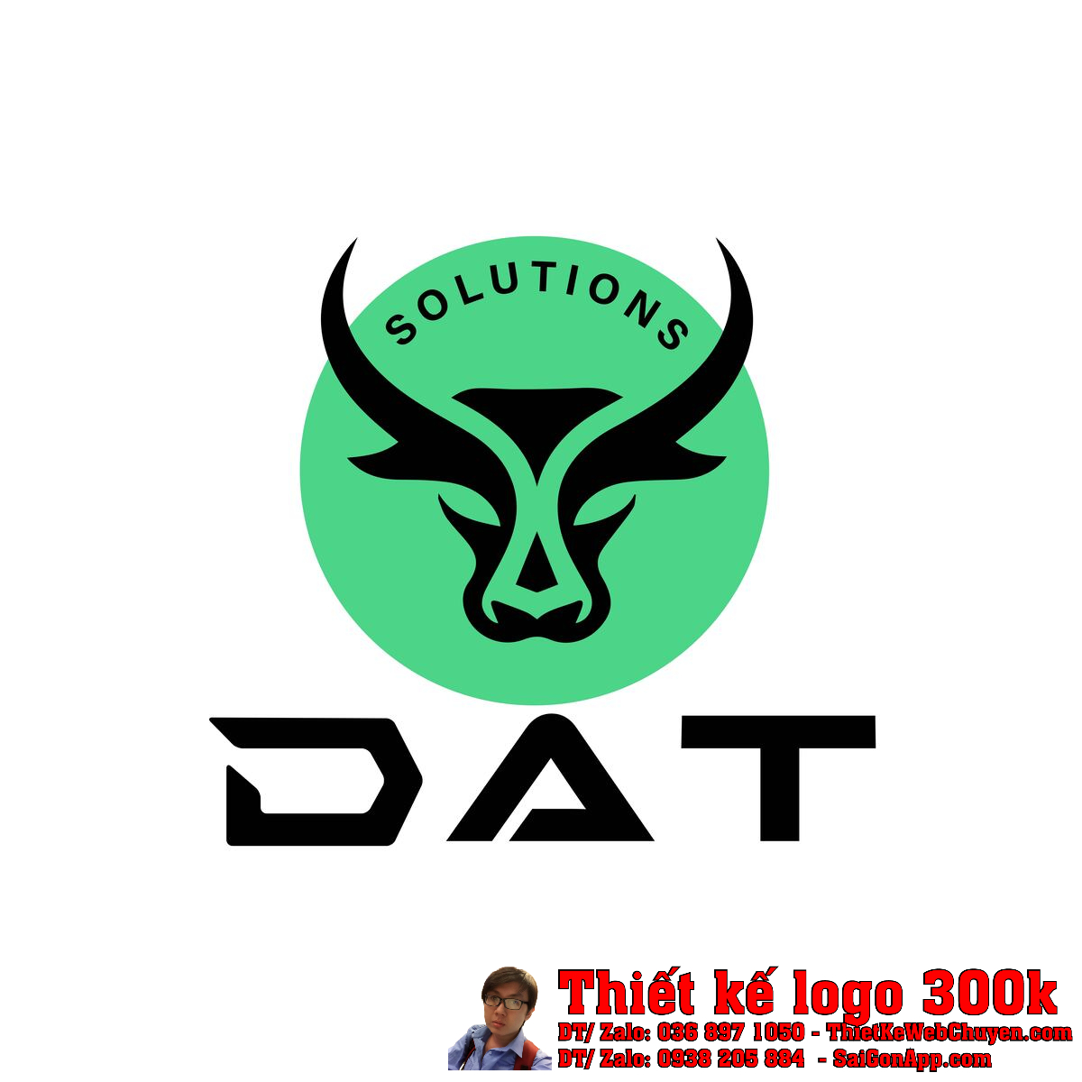 Phác thảo Thiết Kế Logo Ngành Cơ Khí Công Ty DAT