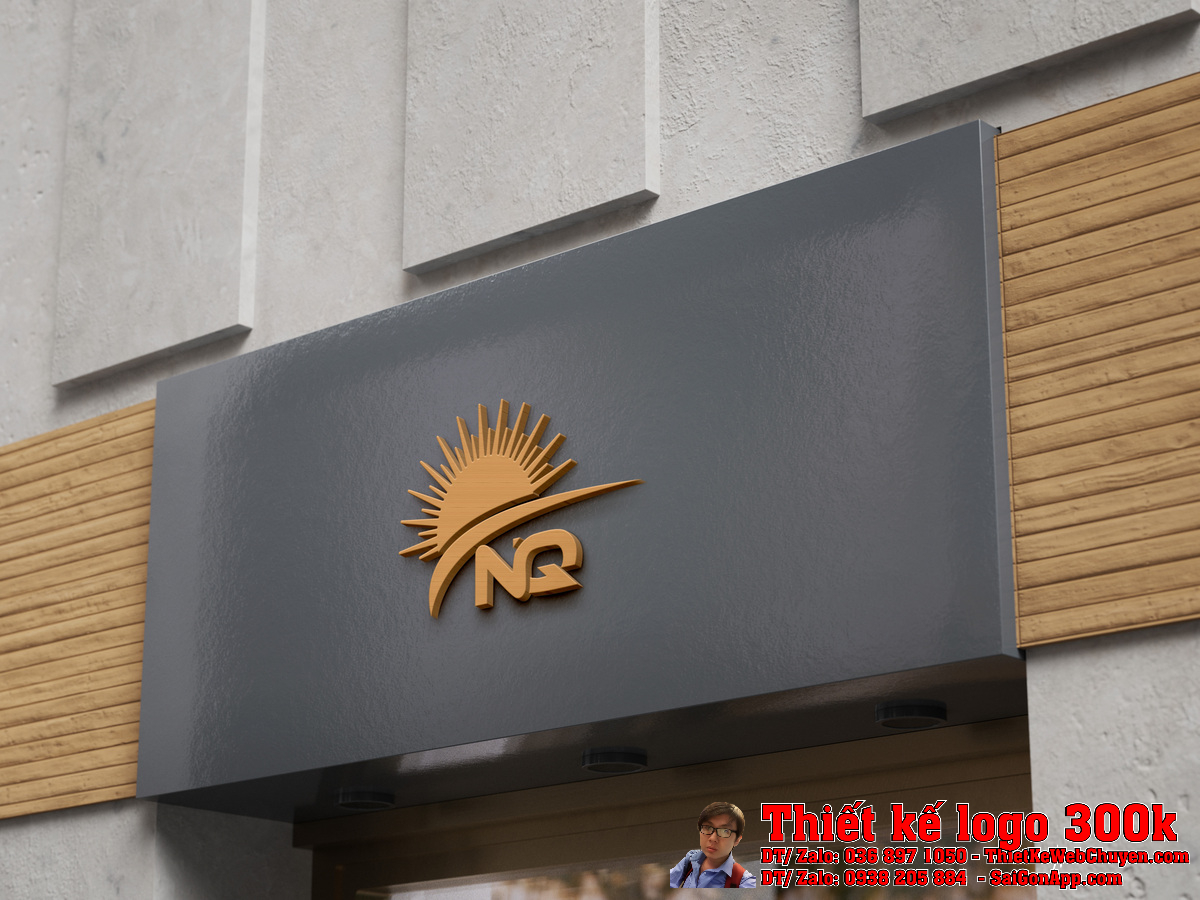Thiết Kế Logo Ngành Điện Mặt Trời Công Ty Nhat Quang Chemicals demo 4