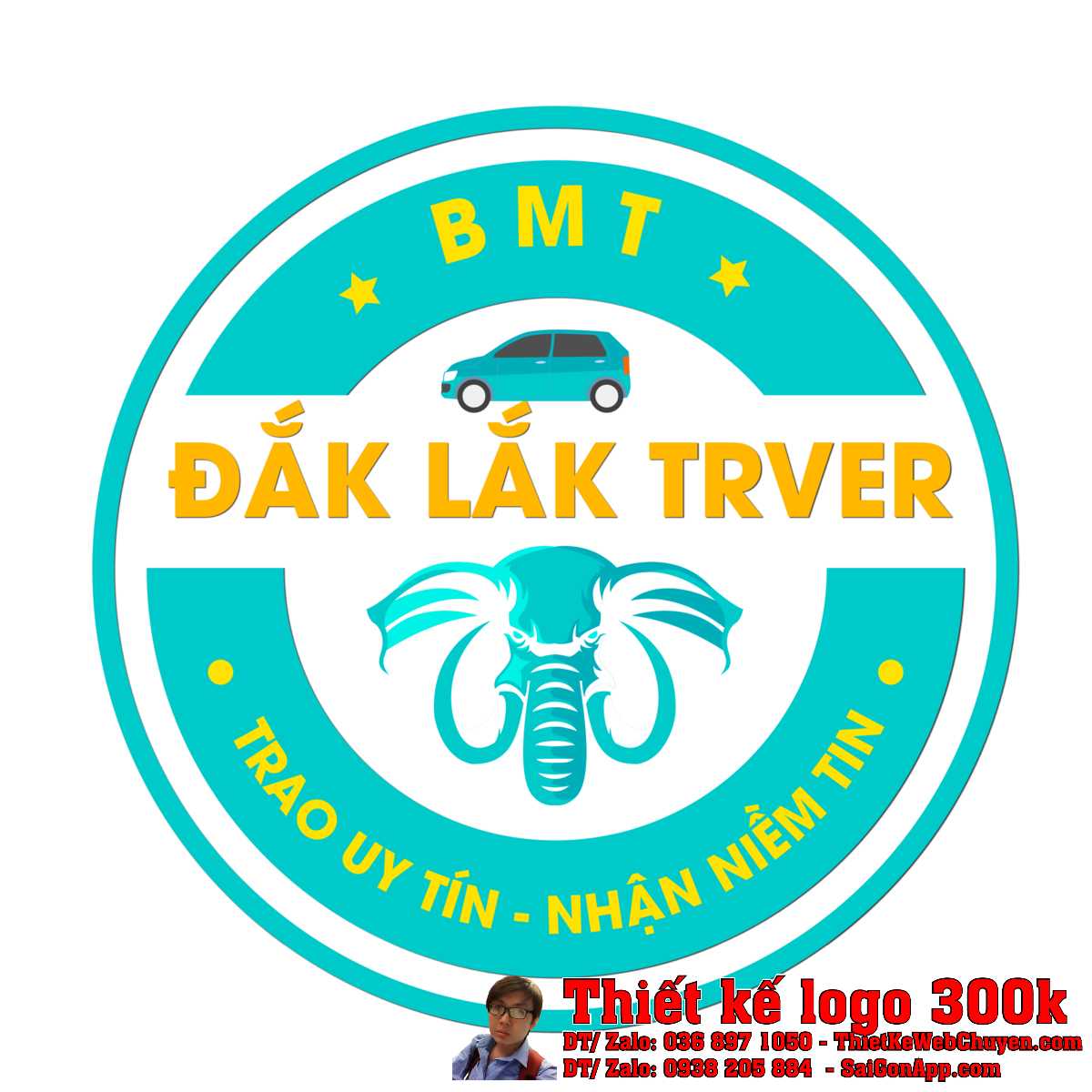 Thiết Kế Logo Ngành Du Lịch: ĐẮK LẮK TRAVEL bản gốc