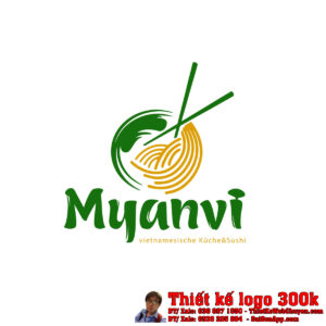 Thiết Kế Logo Nhà Hàng Ăn Uống Myanvi